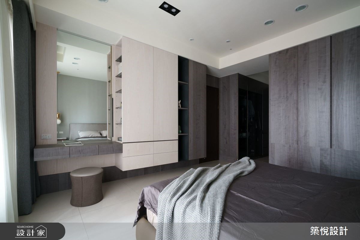 38坪新成屋(5年以下)＿現代風臥室案例圖片＿築悅空間設計＿築悅_08之20