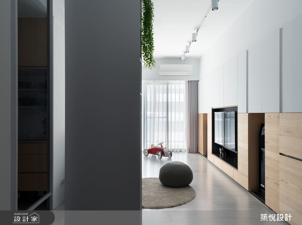 22坪新成屋(5年以下)＿北歐風客廳案例圖片＿築悅空間設計＿築悅_09之1