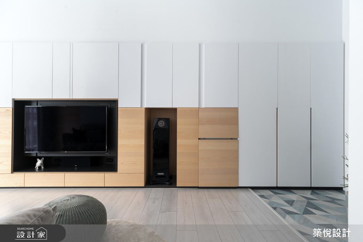 22坪新成屋(5年以下)＿北歐風客廳案例圖片＿築悅空間設計＿築悅_09之5