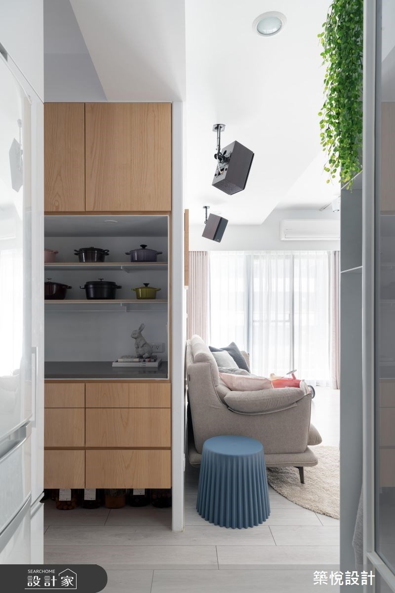 22坪新成屋(5年以下)＿北歐風客廳案例圖片＿築悅空間設計＿築悅_09之14