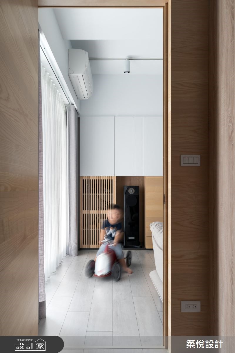 22坪新成屋(5年以下)＿北歐風客廳案例圖片＿築悅空間設計＿築悅_09之15