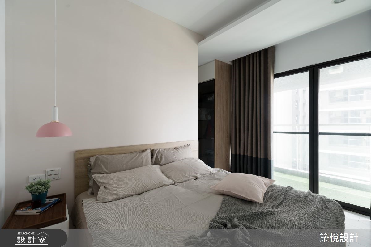 22坪新成屋(5年以下)＿北歐風臥室案例圖片＿築悅空間設計＿築悅_09之17