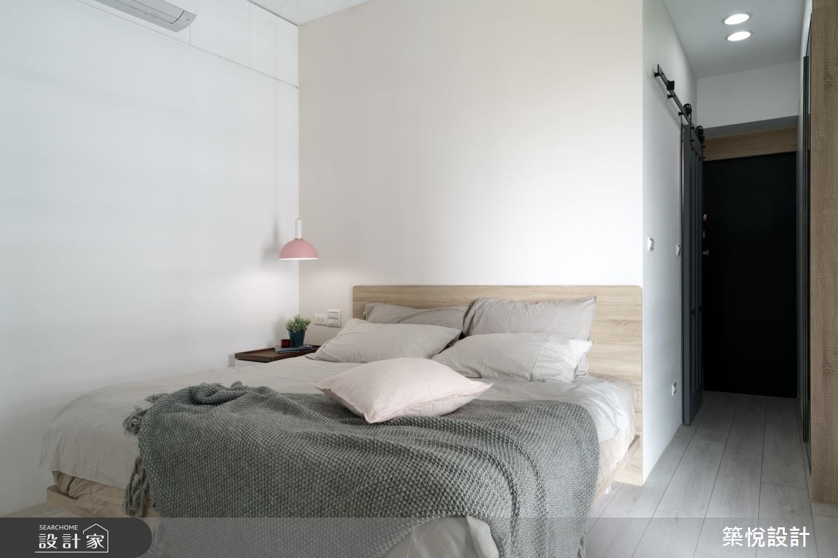 22坪新成屋(5年以下)＿北歐風臥室案例圖片＿築悅空間設計＿築悅_09之18