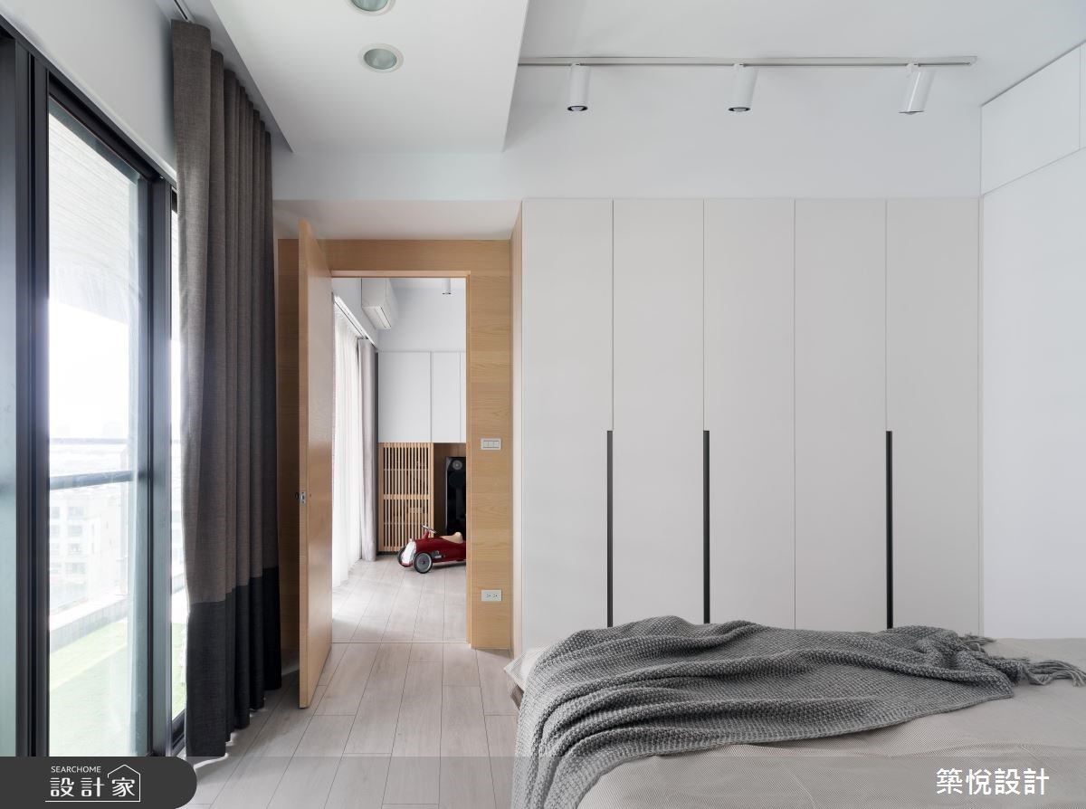 22坪新成屋(5年以下)＿北歐風臥室案例圖片＿築悅空間設計＿築悅_09之19
