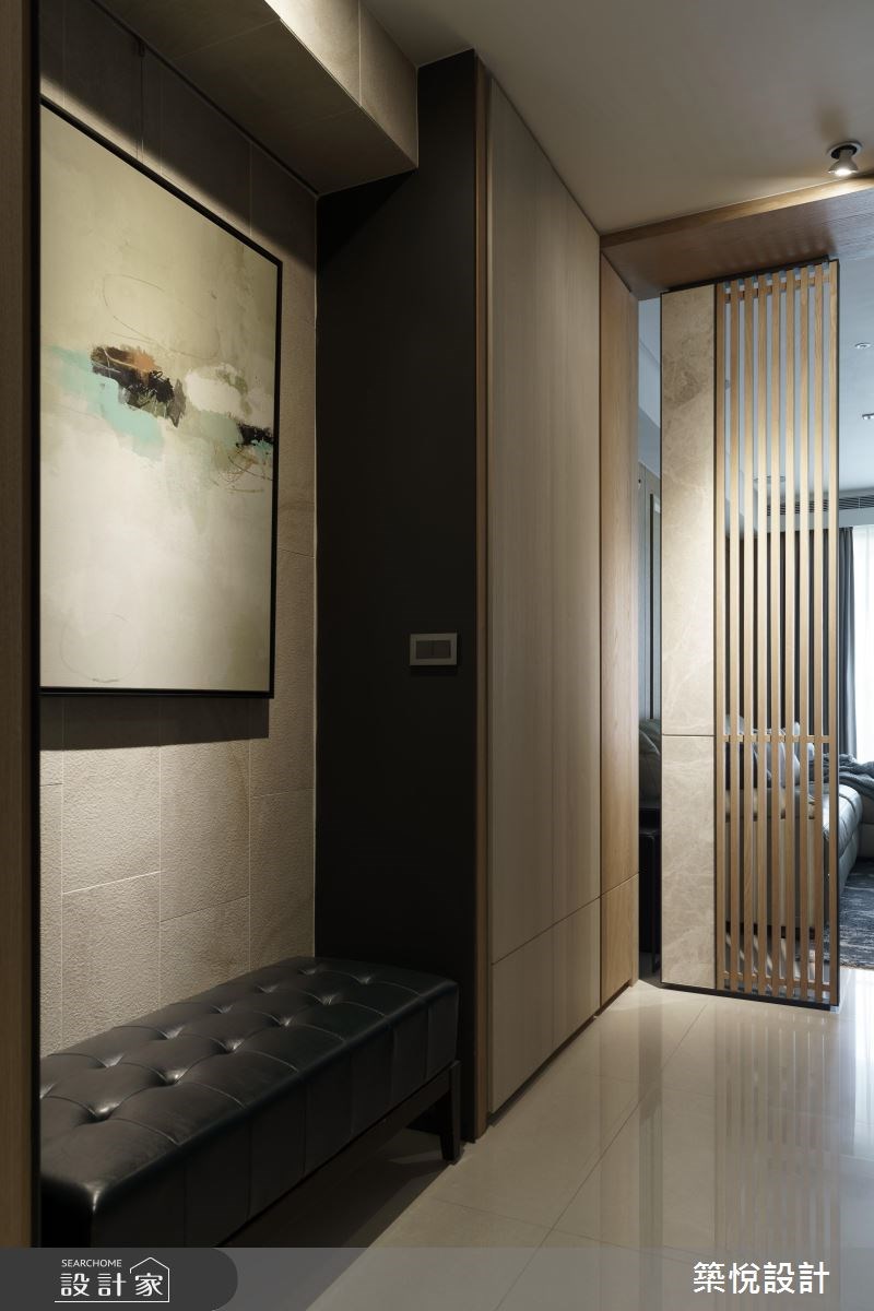 40坪新成屋(5年以下)＿混搭風玄關案例圖片＿築悅空間設計＿築悅_10之1