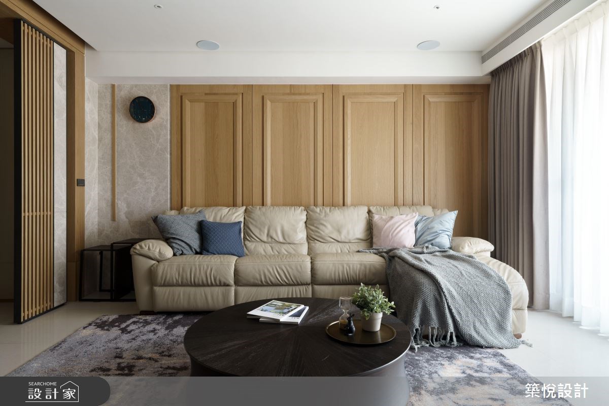 40坪新成屋(5年以下)＿混搭風客廳案例圖片＿築悅空間設計＿築悅_10之8
