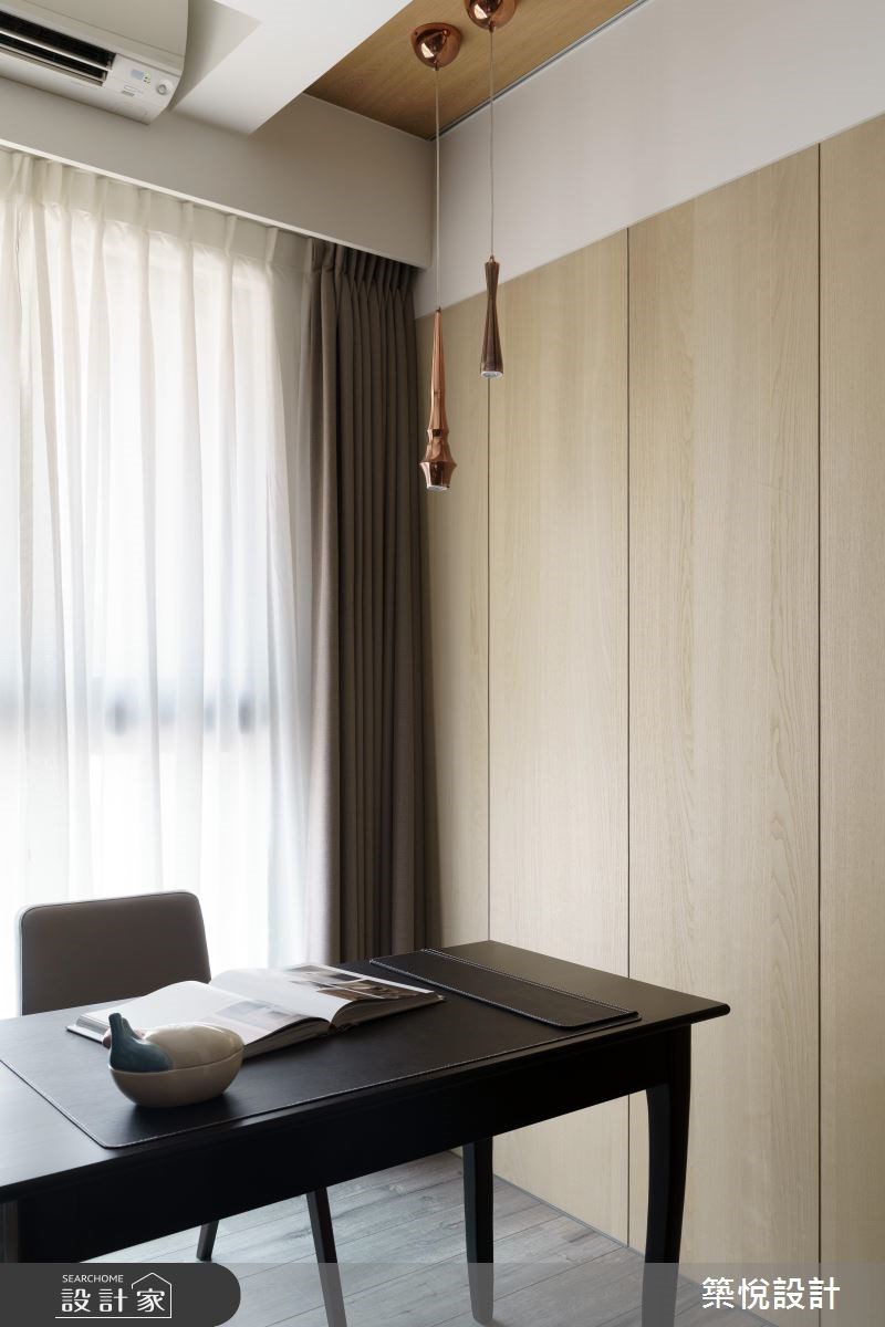 40坪新成屋(5年以下)＿混搭風書房工作區案例圖片＿築悅空間設計＿築悅_10之20