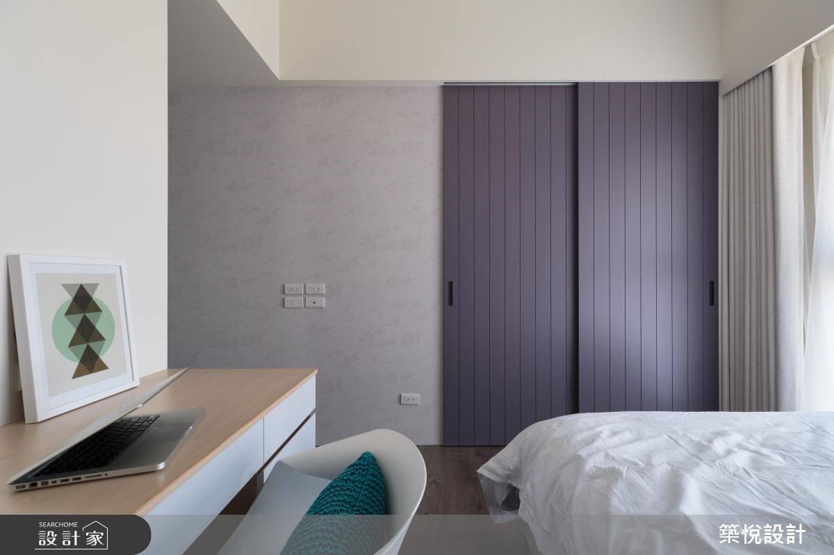 45坪新成屋(5年以下)＿現代風臥室客房案例圖片＿築悅空間設計＿築悅_11之18