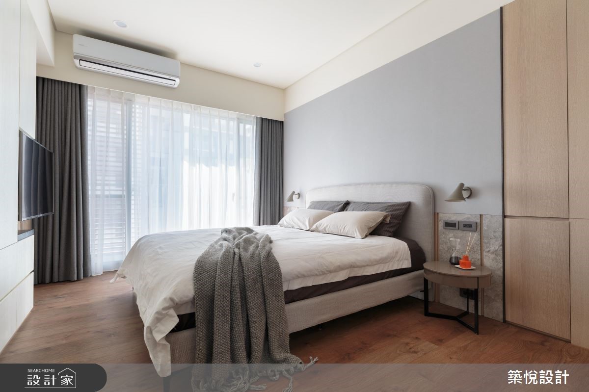 45坪新成屋(5年以下)＿現代風臥室客房案例圖片＿築悅空間設計＿築悅_11之13