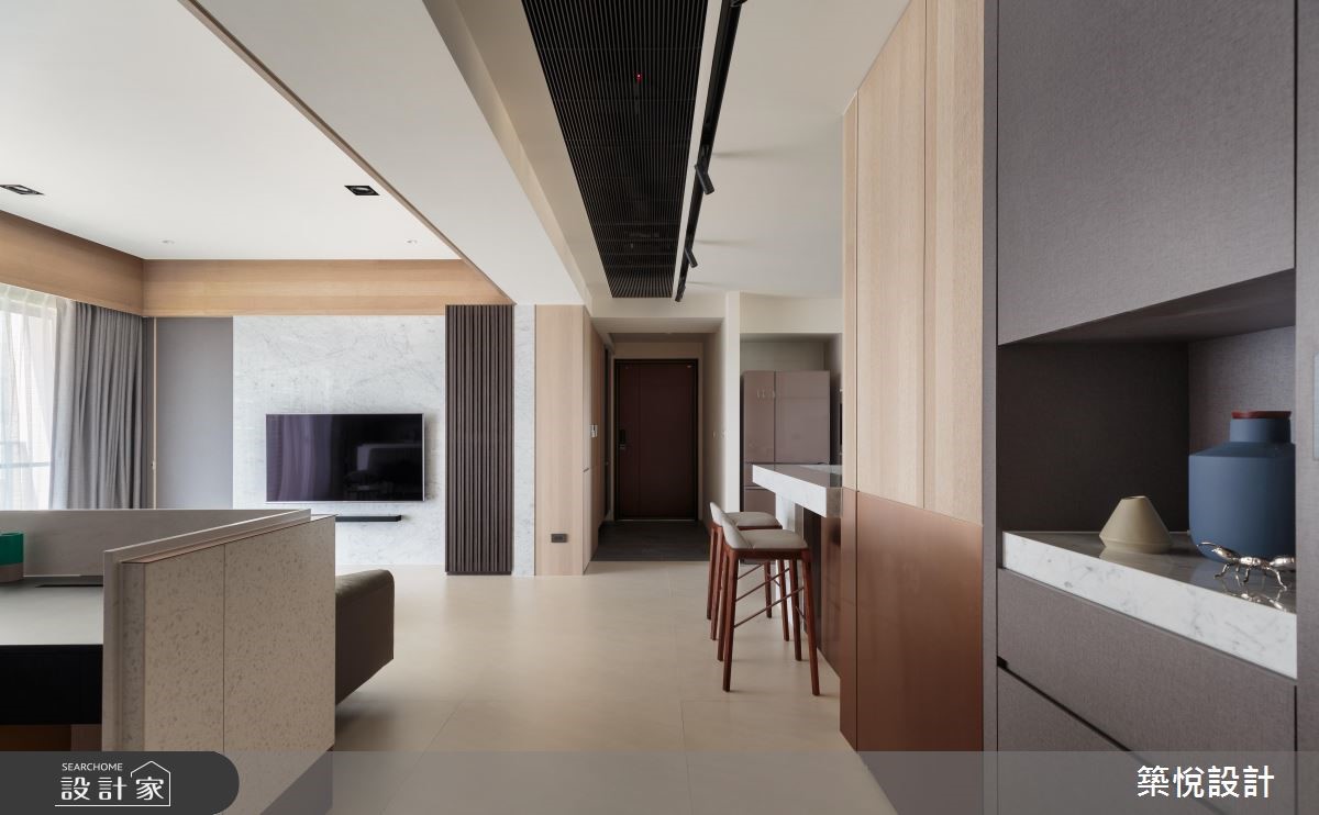 45坪新成屋(5年以下)＿現代風玄關走廊案例圖片＿築悅空間設計＿築悅_11之3
