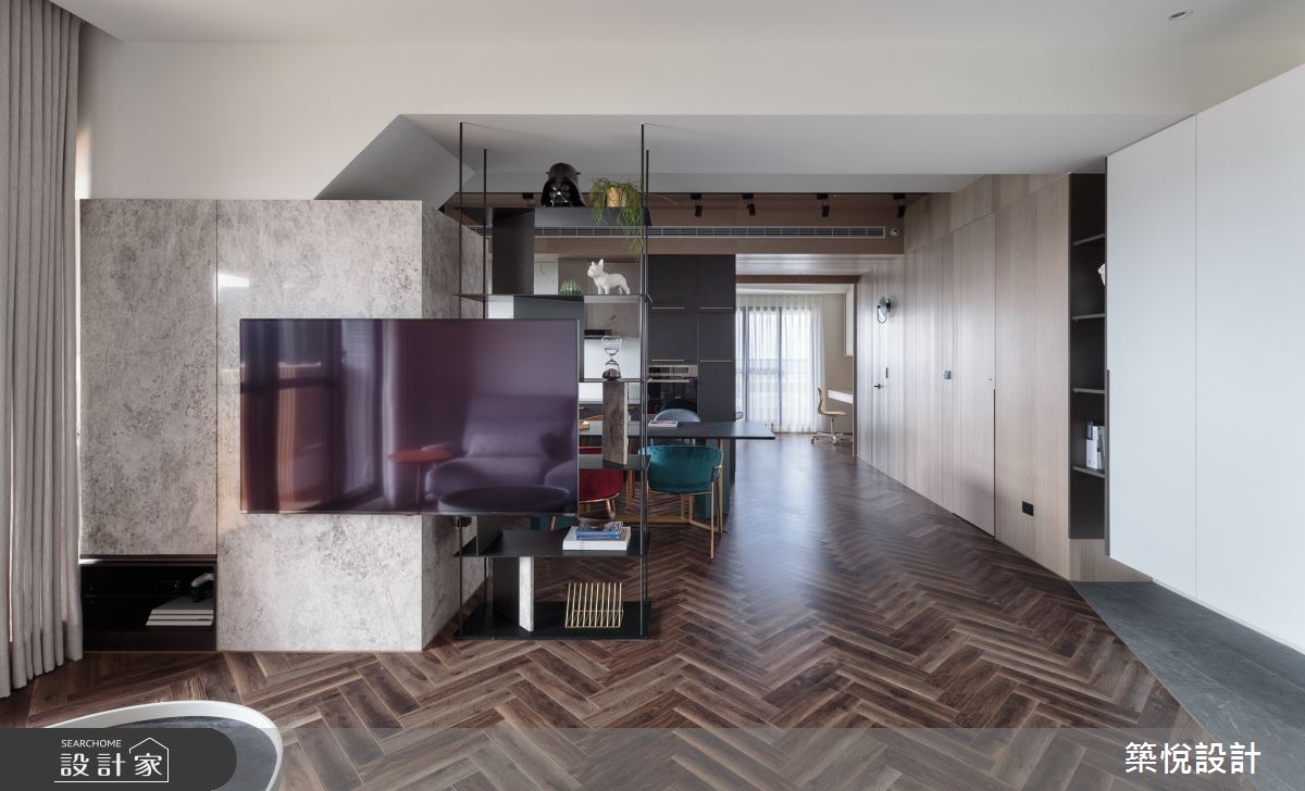 28坪預售屋＿現代風客廳案例圖片＿築悅空間設計＿築悅_13之3