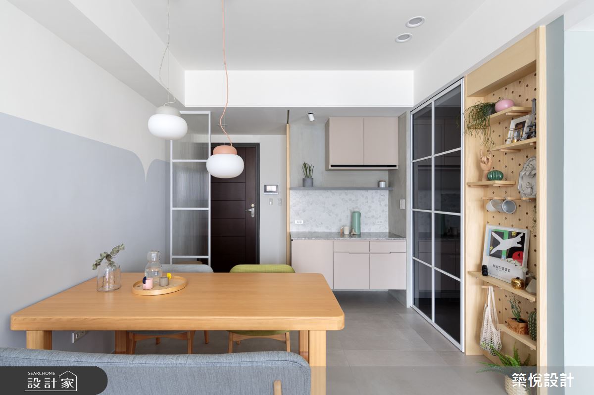 30坪新成屋(5年以下)＿北歐風餐廳案例圖片＿築悅空間設計＿築悅_14之1
