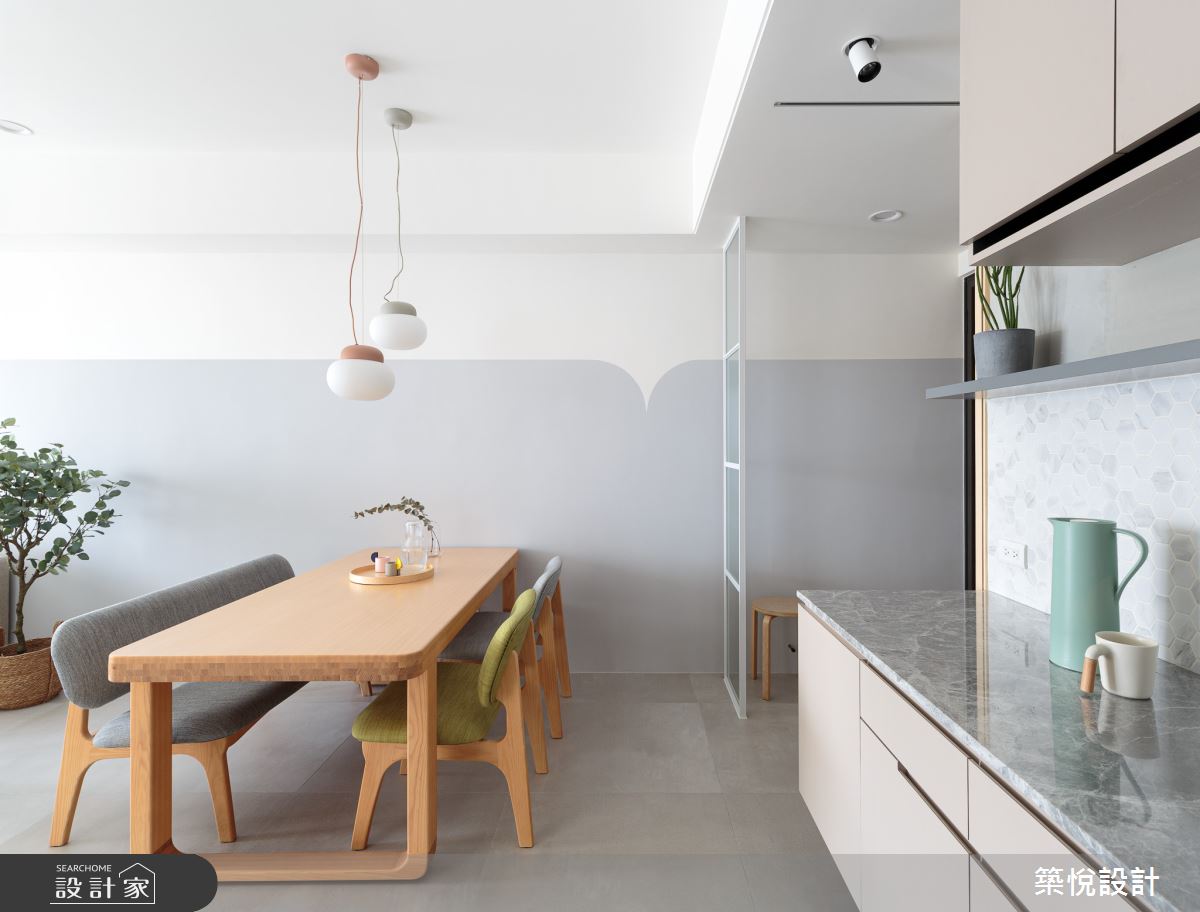 30坪新成屋(5年以下)＿北歐風餐廳案例圖片＿築悅空間設計＿築悅_14之2