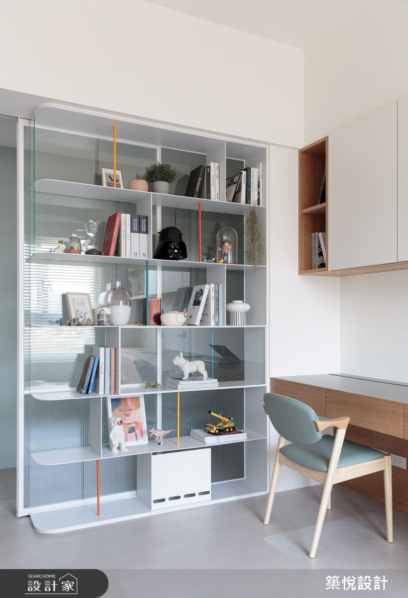 30坪新成屋(5年以下)＿北歐風書房案例圖片＿築悅空間設計＿築悅_14之17