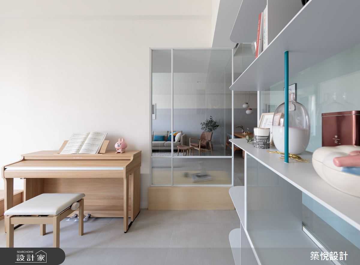 30坪新成屋(5年以下)＿北歐風書房案例圖片＿築悅空間設計＿築悅_14之19