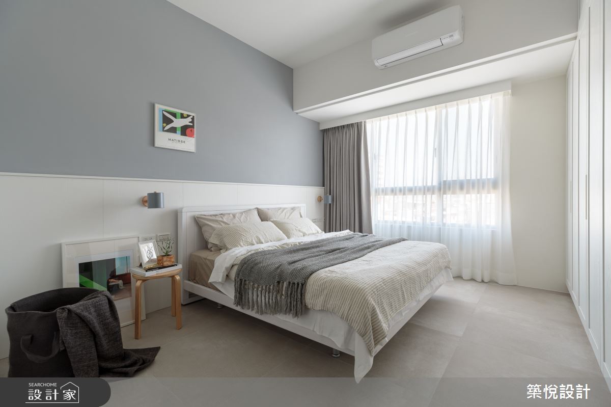 30坪新成屋(5年以下)＿北歐風臥室案例圖片＿築悅空間設計＿築悅_14之20