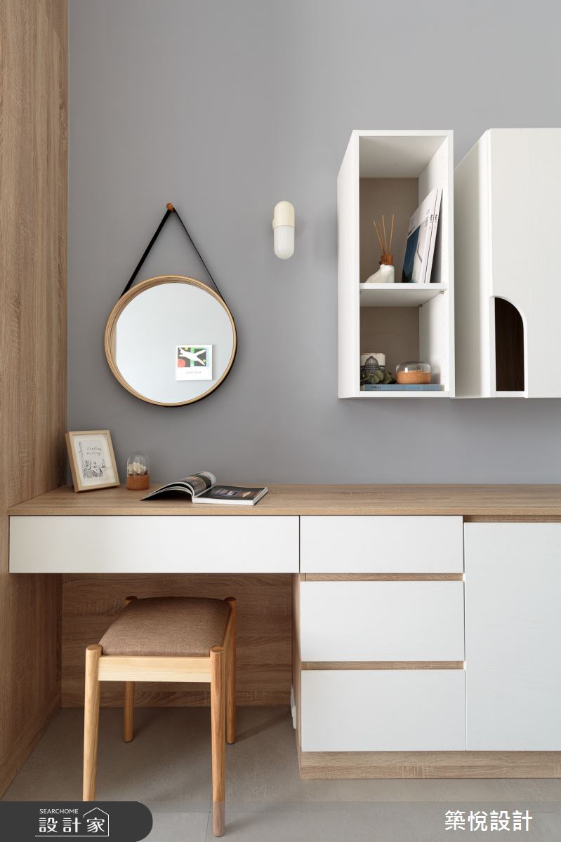 30坪新成屋(5年以下)＿北歐風臥室案例圖片＿築悅空間設計＿築悅_14之23