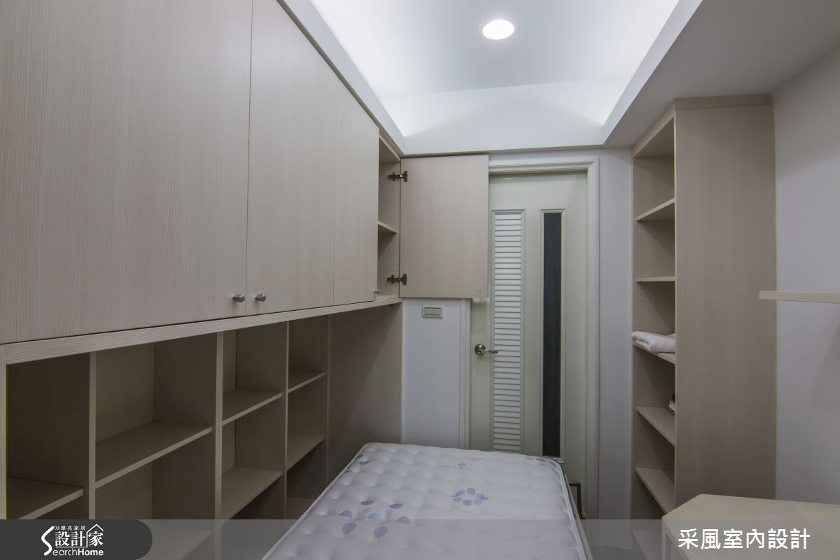 27坪老屋(16~30年)＿現代風臥室案例圖片＿采風室內設計＿采風_02之18