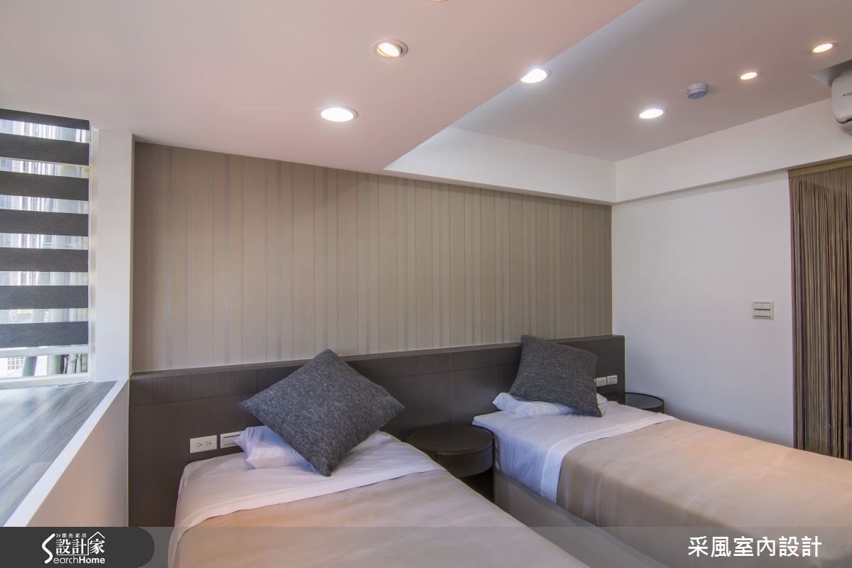 27坪老屋(16~30年)＿現代風臥室案例圖片＿采風室內設計＿采風_02之20