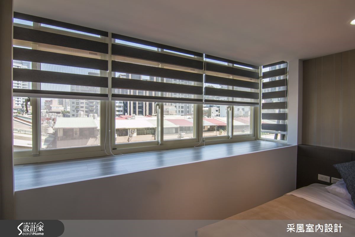27坪老屋(16~30年)＿現代風臥室案例圖片＿采風室內設計＿采風_02之21