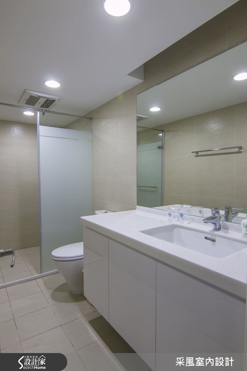 27坪老屋(16~30年)＿現代風浴室案例圖片＿采風室內設計＿采風_02之33