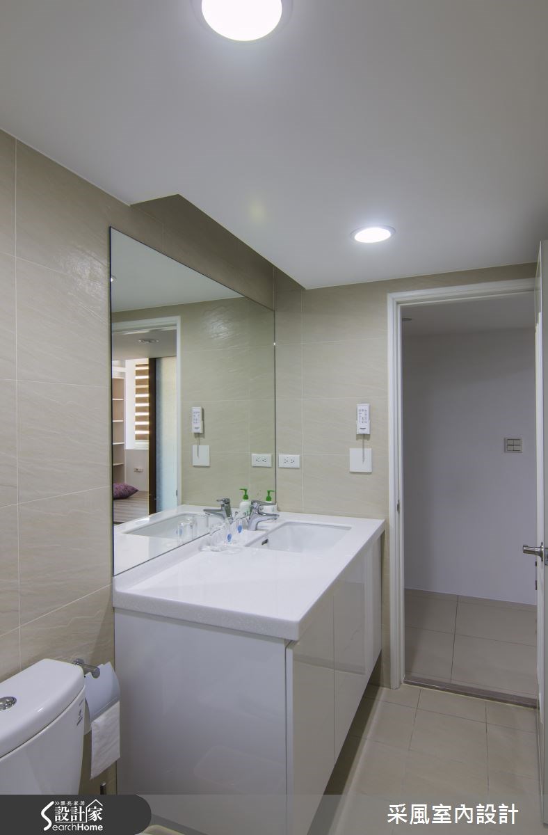 27坪老屋(16~30年)＿現代風浴室案例圖片＿采風室內設計＿采風_02之34