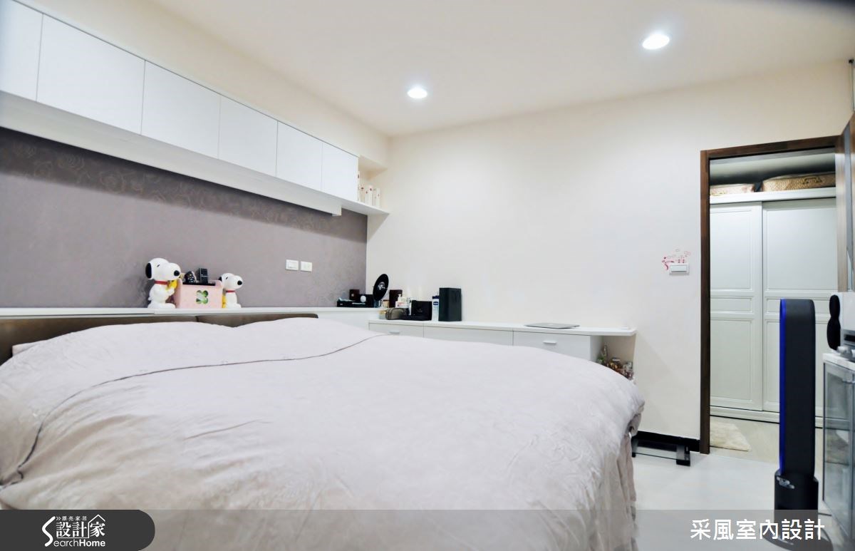 24坪老屋(16~30年)＿簡約風臥室案例圖片＿采風室內設計＿采風_03之7