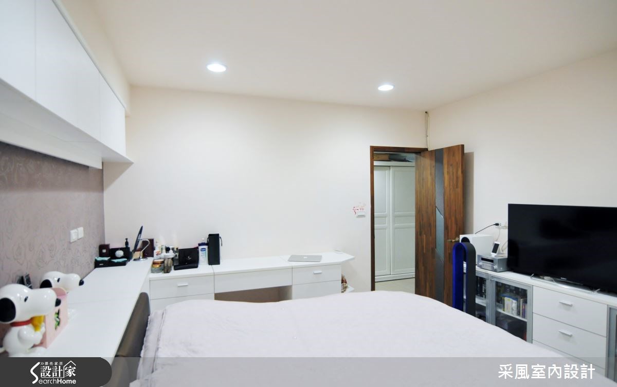 24坪老屋(16~30年)＿簡約風臥室案例圖片＿采風室內設計＿采風_03之8