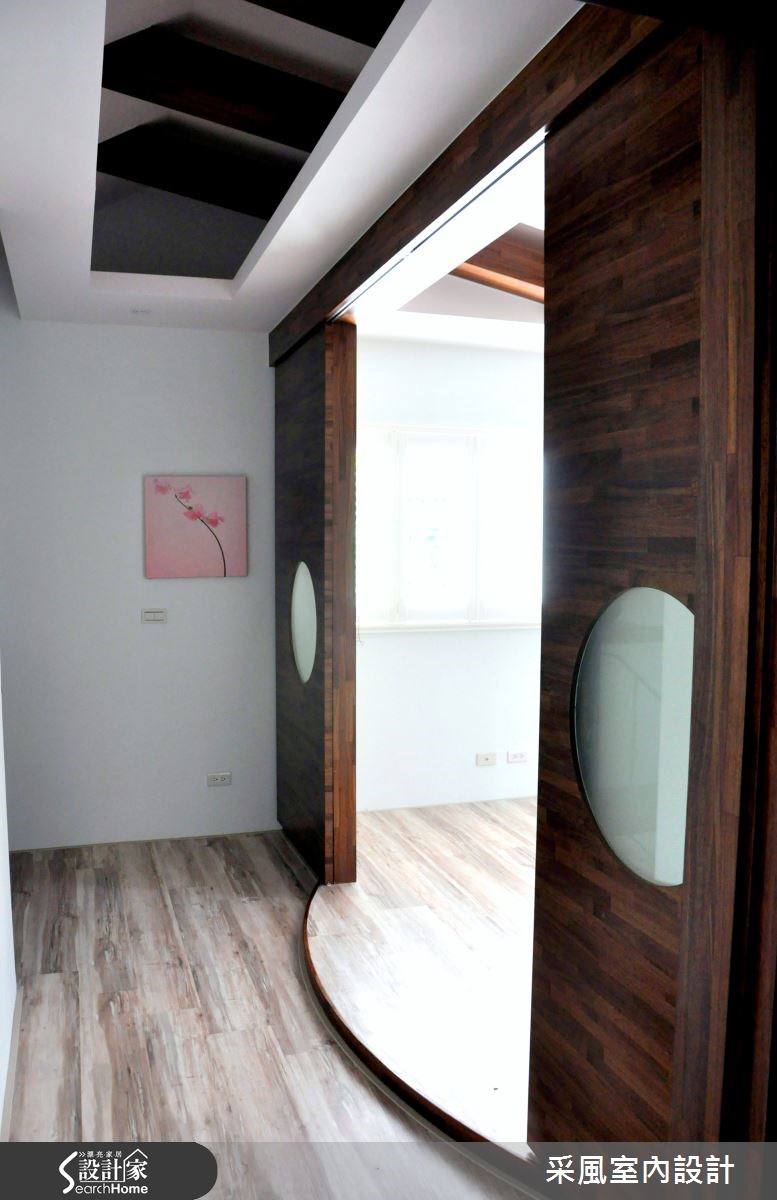52坪新成屋(5年以下)＿休閒風走廊案例圖片＿采風室內設計＿采風_05之14