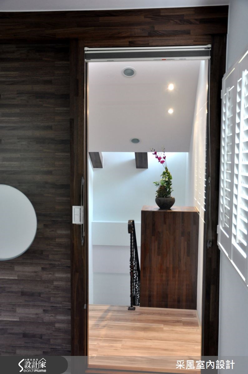 52坪新成屋(5年以下)＿休閒風樓梯案例圖片＿采風室內設計＿采風_05之17