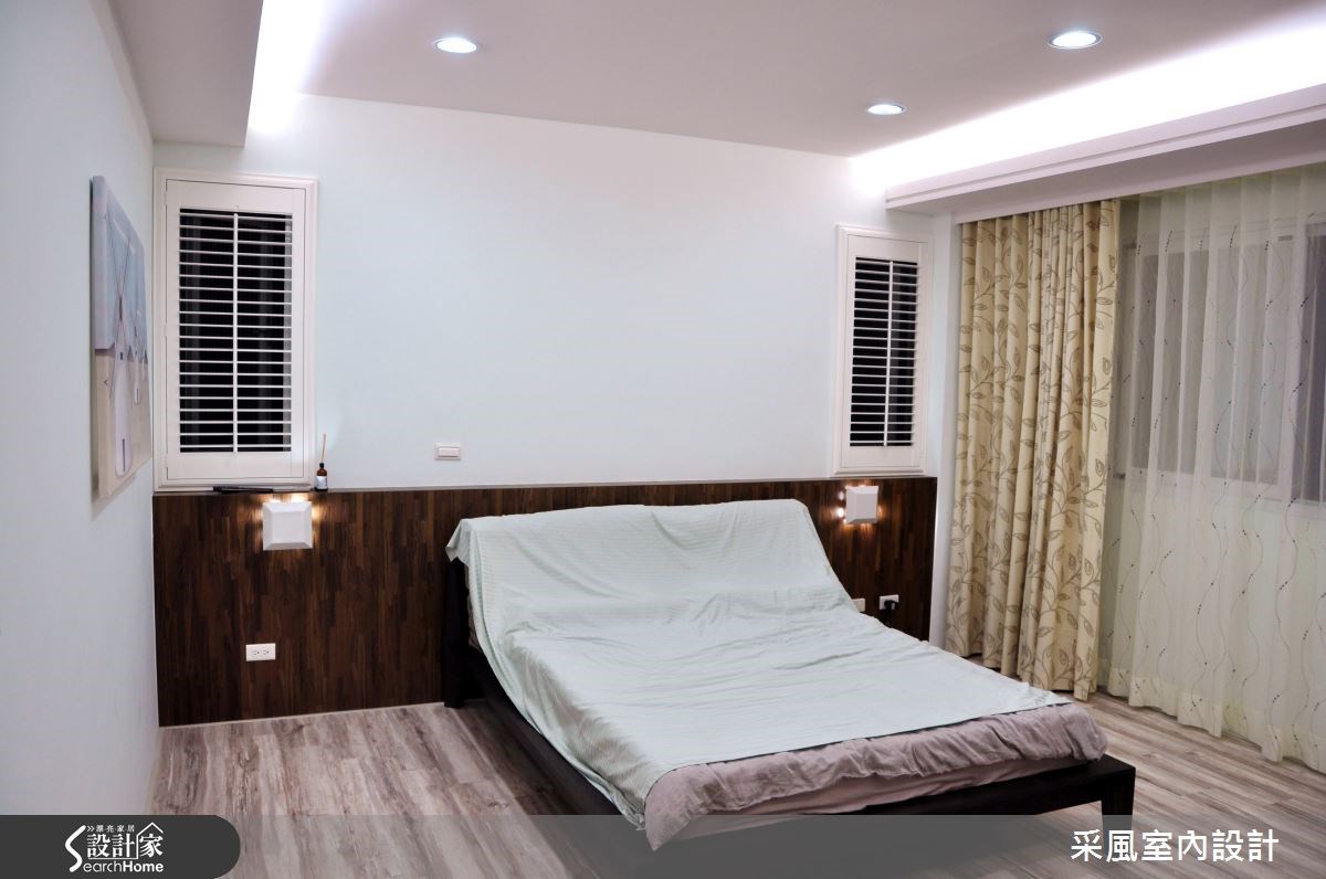 52坪新成屋(5年以下)＿休閒風臥室案例圖片＿采風室內設計＿采風_05之20