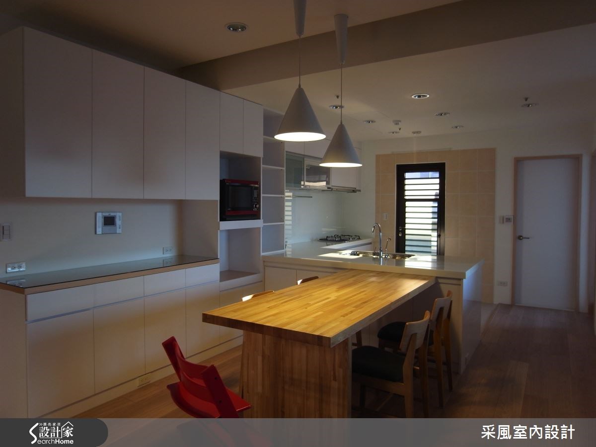 40坪新成屋(5年以下)＿北歐風餐廳廚房案例圖片＿采風室內設計＿采風_08之6