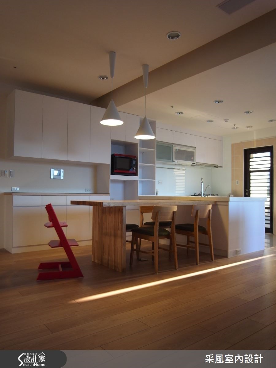 40坪新成屋(5年以下)＿北歐風餐廳廚房案例圖片＿采風室內設計＿采風_08之7
