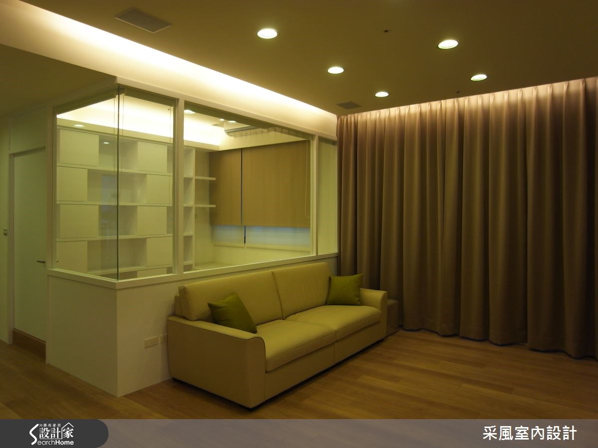 40坪新成屋(5年以下)＿北歐風客廳案例圖片＿采風室內設計＿采風_08之13