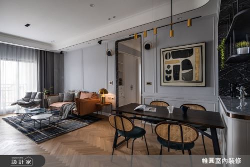 帷圓_美室Be@rbrick_美式風