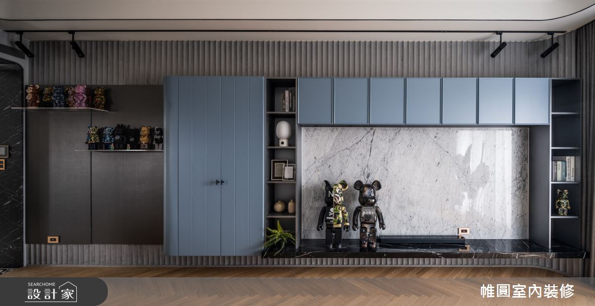 48坪新成屋(5年以下)＿美式風客廳案例圖片＿帷圓‧定制 circle＿帷圓_美室Be@rbrick之9