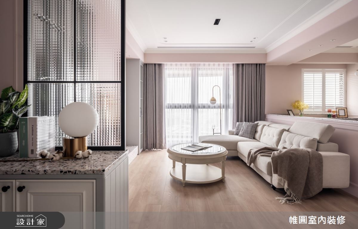 42坪新成屋(5年以下)＿美式風案例圖片＿帷圓‧定制 circle＿帷圓_迷上優雅•牡丹之12