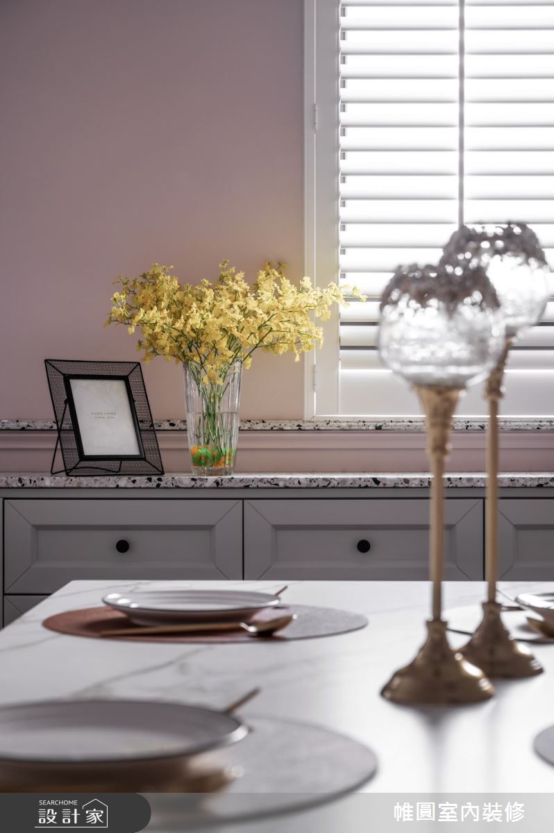 42坪新成屋(5年以下)＿美式風案例圖片＿帷圓‧定制 circle＿帷圓_迷上優雅•牡丹之23