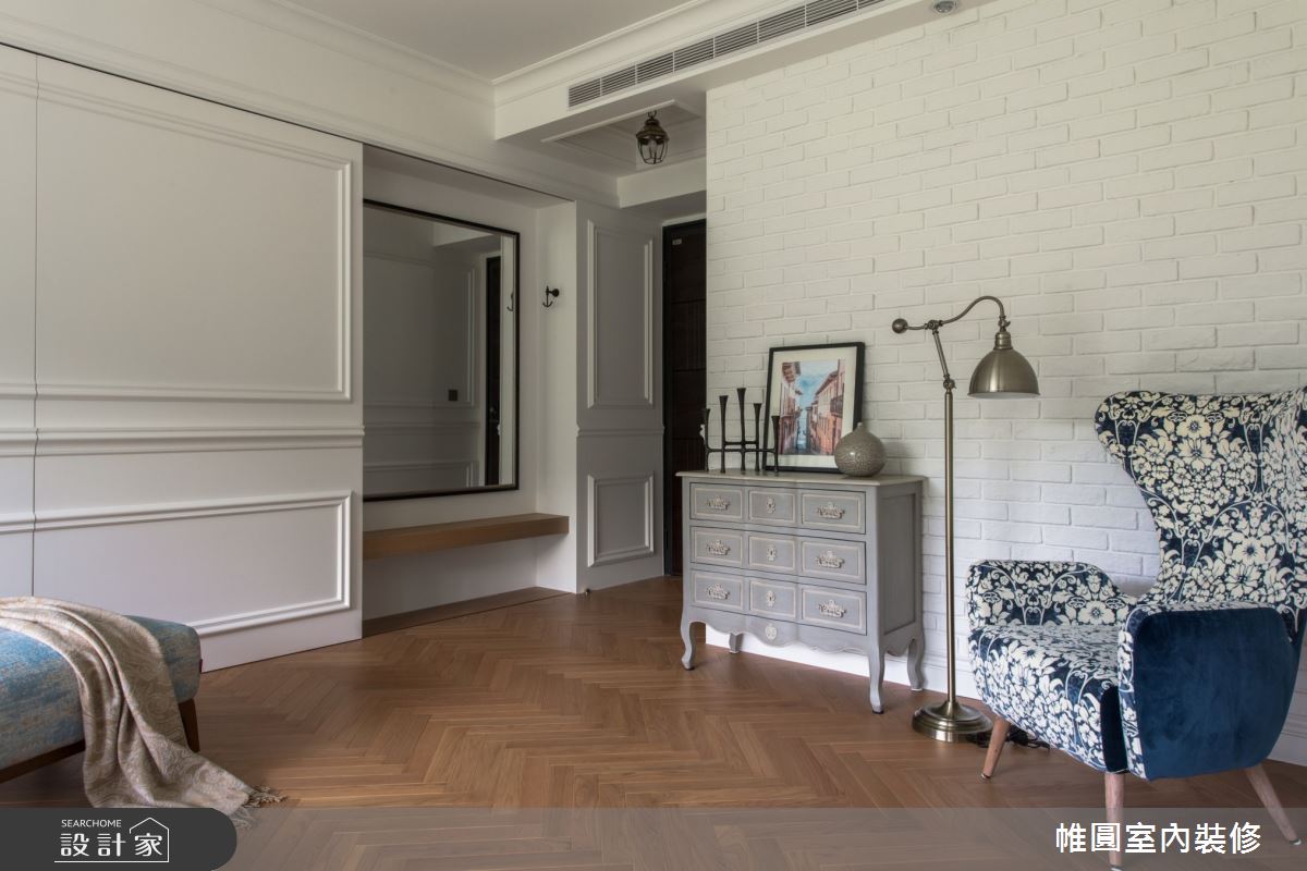 45坪新成屋(5年以下)＿美式風客廳案例圖片＿帷圓‧定制 circle＿帷圓_山林鹿鳴之8