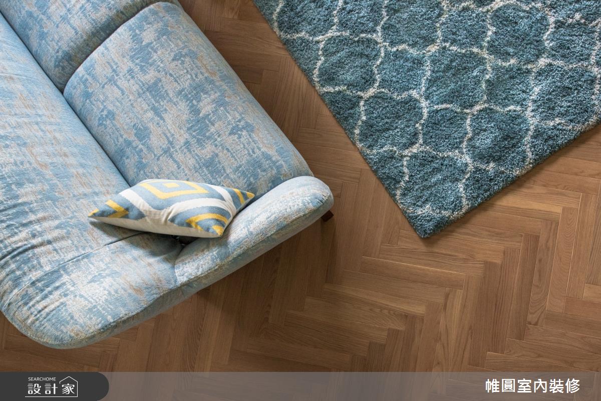 45坪新成屋(5年以下)＿美式風客廳案例圖片＿帷圓‧定制 circle＿帷圓_山林鹿鳴之24