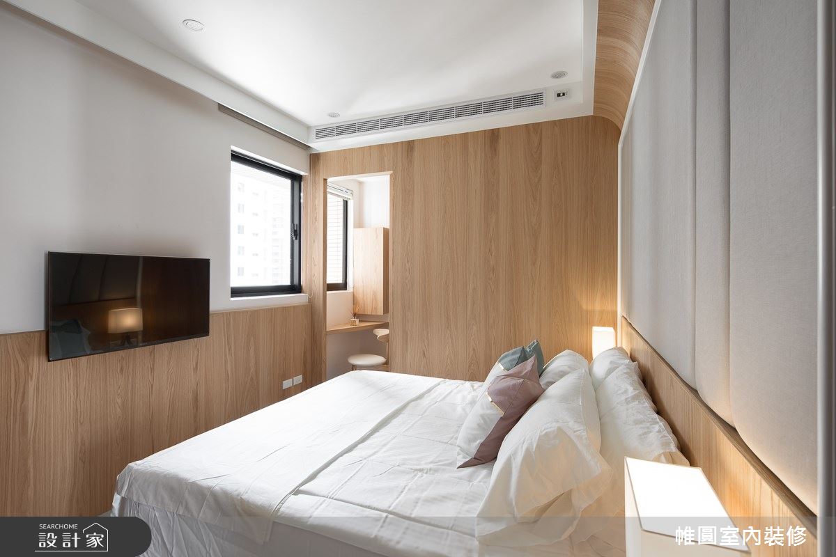 52坪新成屋(5年以下)＿人文禪風臥室案例圖片＿帷圓‧定制 circle＿帷圓_江山如畫 無邊風月之11