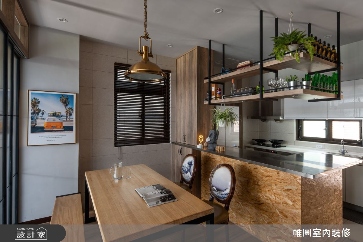 30坪新成屋(5年以下)＿工業風案例圖片＿帷圓‧定制 circle＿帷圓_只享家聚-調合溫柔的輕工業Loft之5
