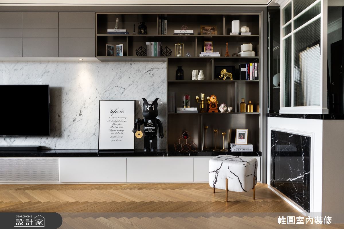 38坪新成屋(5年以下)＿美式風客廳餐廳案例圖片＿帷圓‧定制 circle＿帷圓_二人世界•以寵愛之名之1