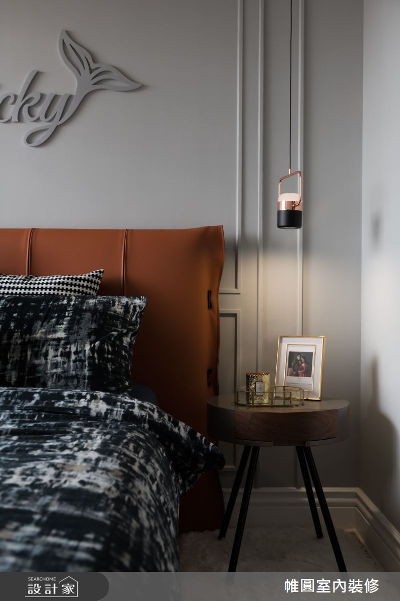 38坪新成屋(5年以下)＿美式風臥室案例圖片＿帷圓‧定制 circle＿帷圓_二人世界•以寵愛之名之13