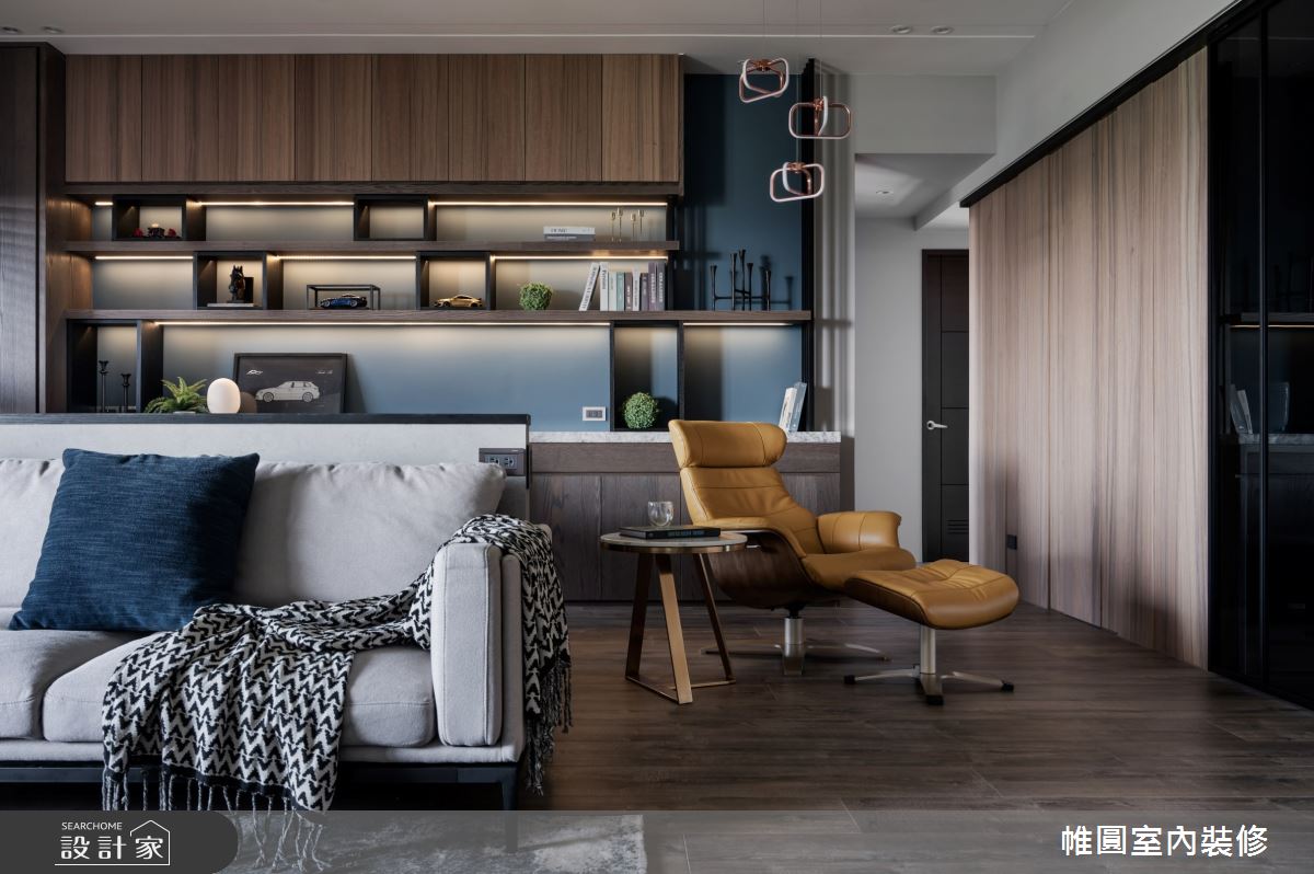 48坪新成屋(5年以下)＿人文禪風客廳案例圖片＿帷圓‧定制 circle＿帷圓_深耕十之3