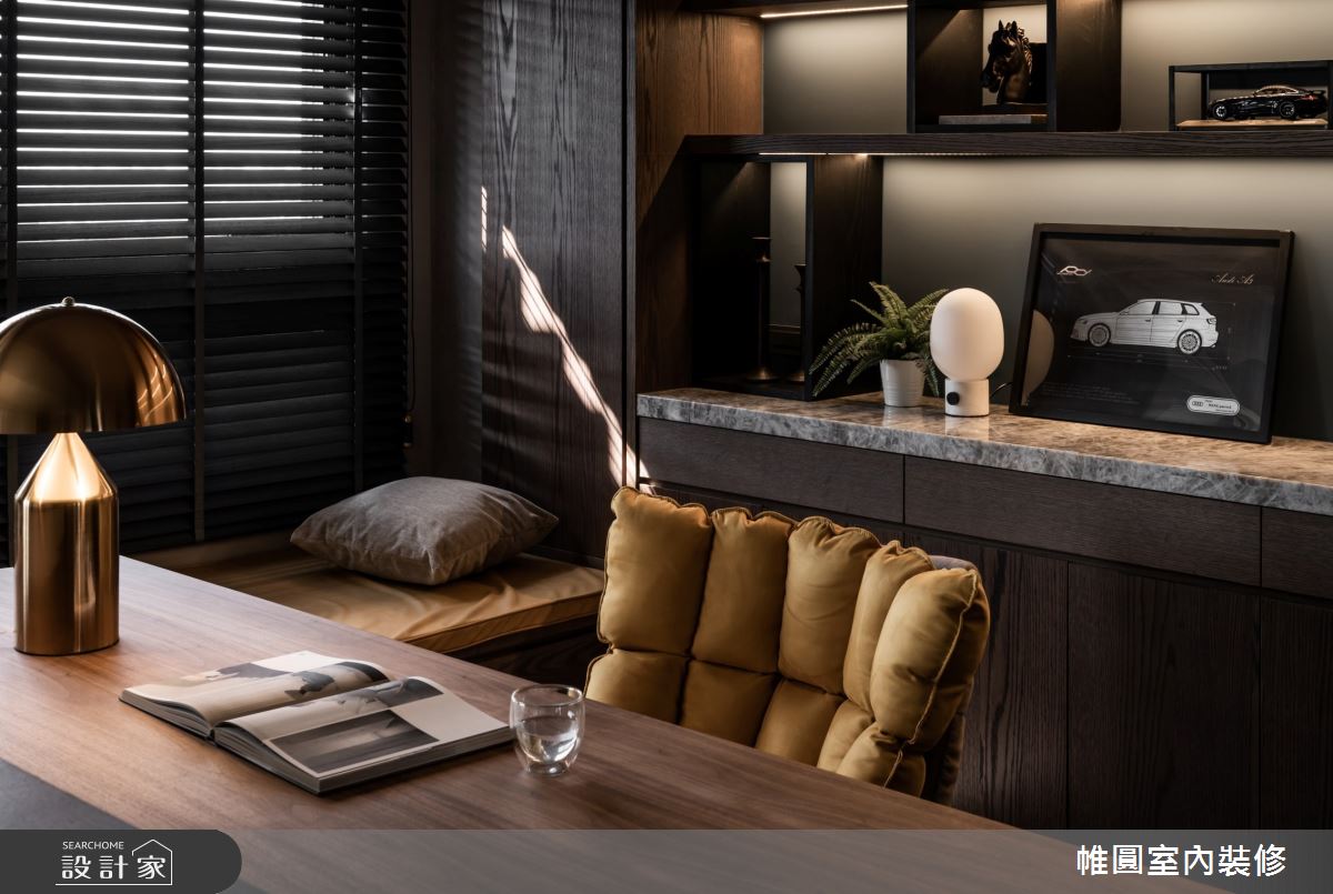 48坪新成屋(5年以下)＿人文禪風書房案例圖片＿帷圓‧定制 circle＿帷圓_深耕十之11