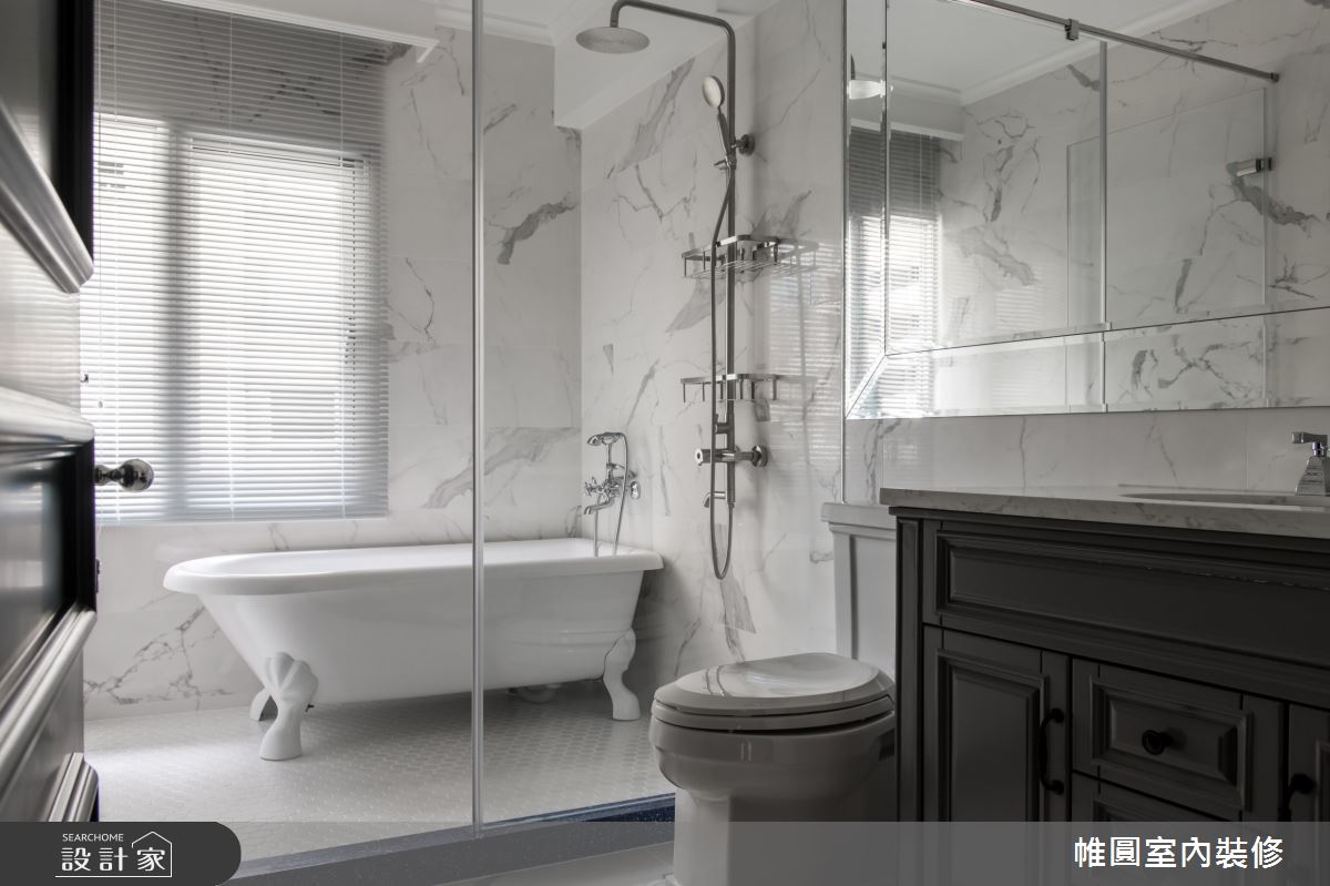 40坪老屋(16~30年)＿美式風浴室案例圖片＿帷圓‧定制 circle＿帷圓_妝點•自由之14