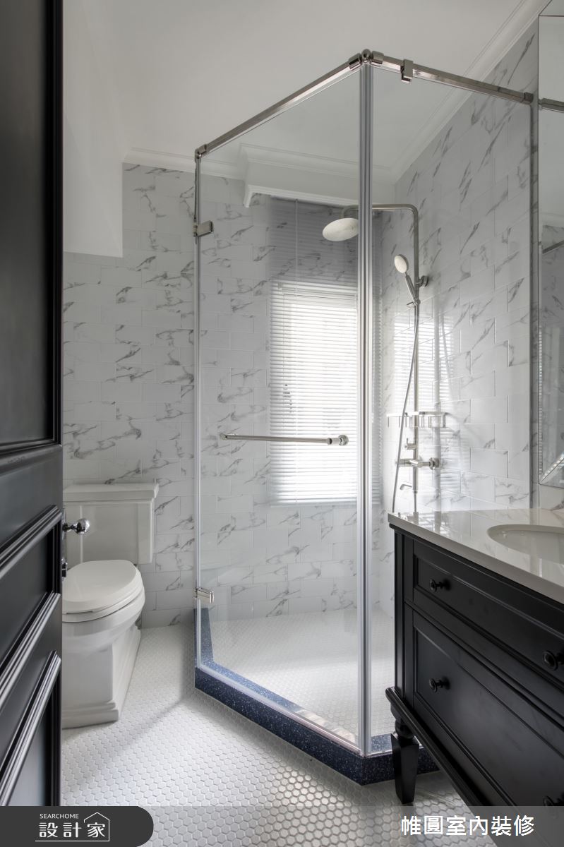 40坪老屋(16~30年)＿美式風浴室案例圖片＿帷圓‧定制 circle＿帷圓_妝點•自由之15