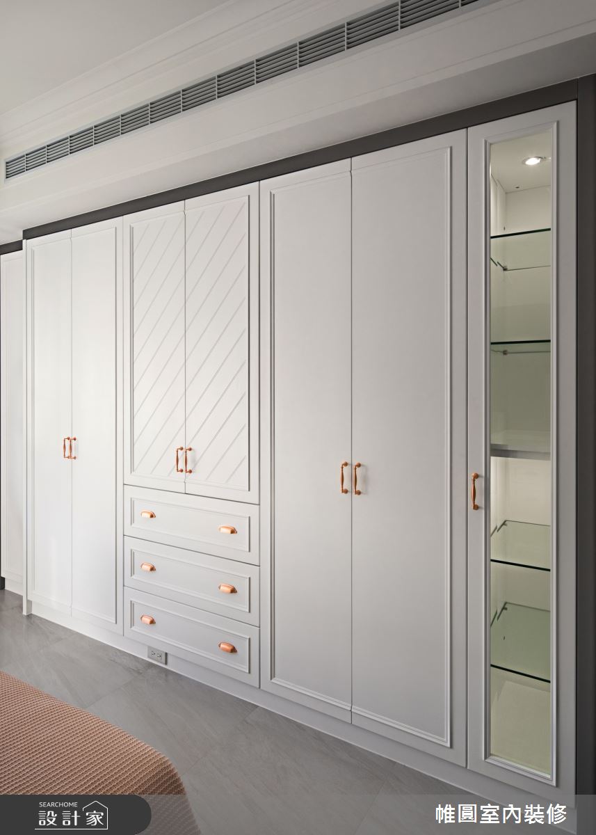 50坪老屋(31~40年)＿新古典臥室案例圖片＿帷圓‧定制 circle＿帷圓_交相輝映 文雅精緻之9