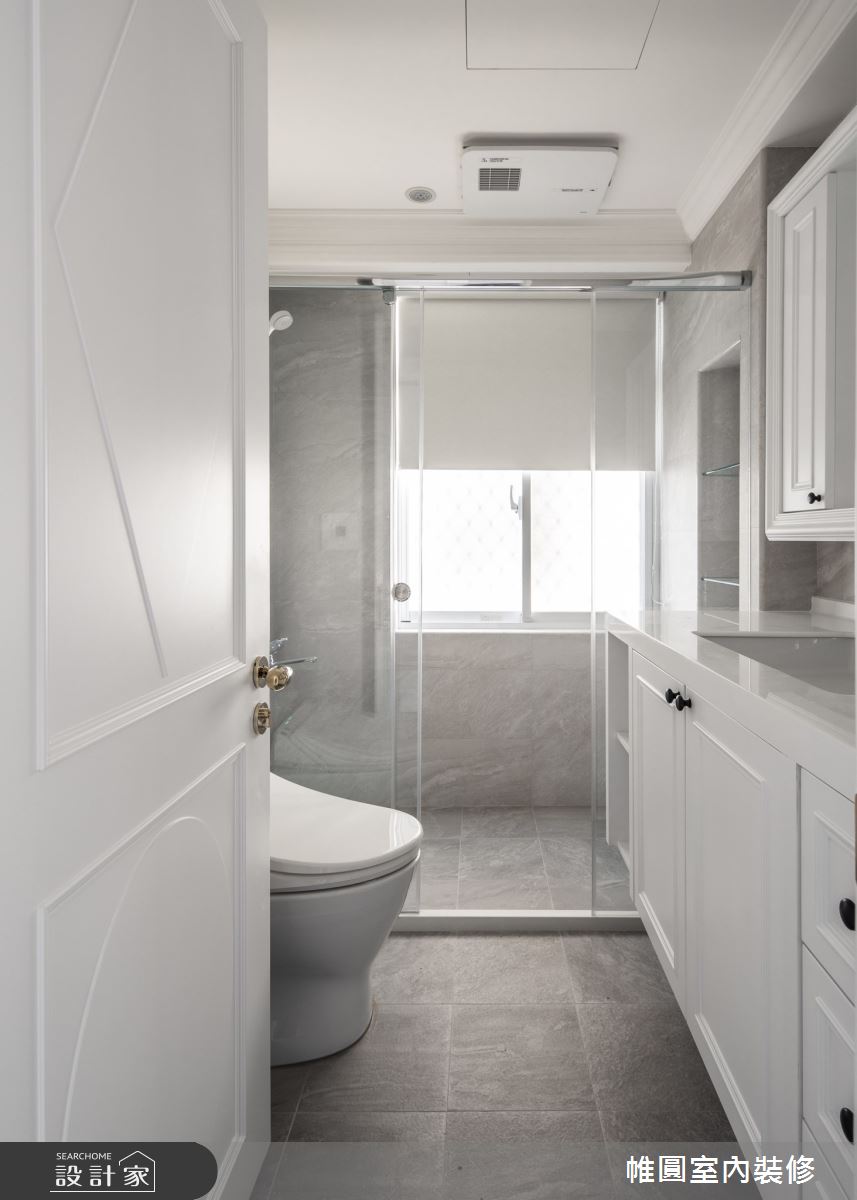 50坪老屋(31~40年)＿新古典浴室案例圖片＿帷圓‧定制 circle＿帷圓_交相輝映 文雅精緻之21